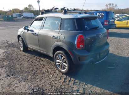 Lot #2995296648 2013 MINI COUNTRYMAN COOPER S