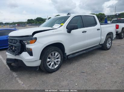 Lot #3035074810 2024 CHEVROLET SILVERADO 1500 2WD  SHORT BED CUSTOM