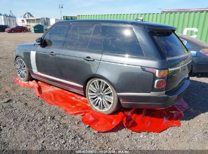 Lot #2995296634 2020 LAND ROVER RANGE ROVER P525 HSE