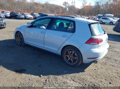 Lot #3056070265 2019 VOLKSWAGEN GOLF GTI 2.0T AUTOBAHN/2.0T RABBIT EDITION/2.0T S/2.0T SE