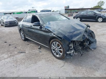 Lot #3056473116 2016 MERCEDES-BENZ C 300 LUXURY/SPORT