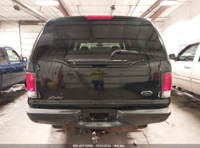 Lot #2997781348 2001 FORD EXCURSION LIMITED