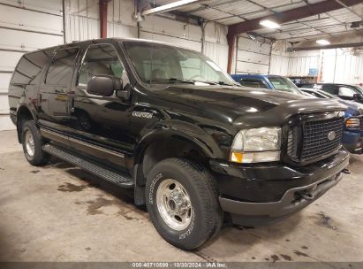 Lot #2997781348 2001 FORD EXCURSION LIMITED