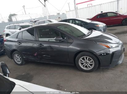 Lot #3031250602 2020 TOYOTA PRIUS L ECO