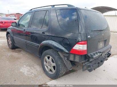 Lot #2992829155 2002 MERCEDES-BENZ ML 320