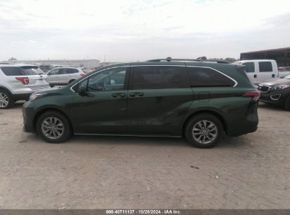 Lot #3035085256 2022 TOYOTA SIENNA LE