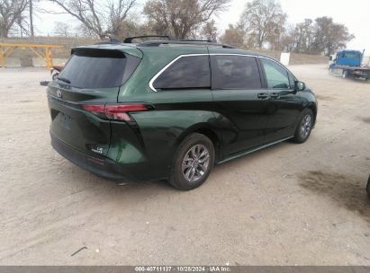 Lot #3035085256 2022 TOYOTA SIENNA LE