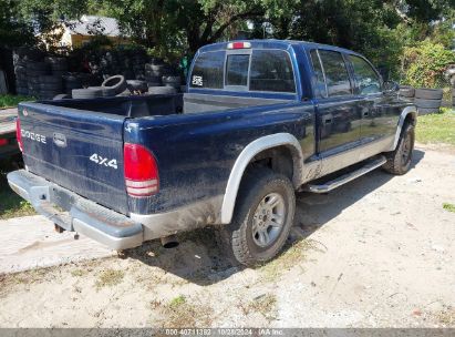 Lot #2995296366 2002 DODGE DAKOTA SLT