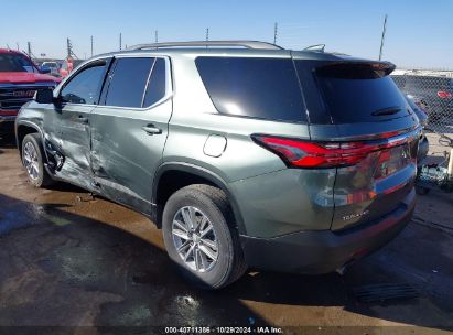 Lot #3046368687 2022 CHEVROLET TRAVERSE FWD LT LEATHER