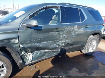 Lot #3046368687 2022 CHEVROLET TRAVERSE FWD LT LEATHER