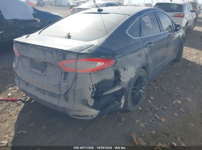 Lot #3035074749 2014 FORD FUSION TITANIUM