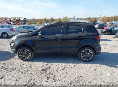 Lot #2996536144 2020 FORD ECOSPORT SES