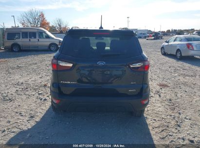 Lot #2996536144 2020 FORD ECOSPORT SES