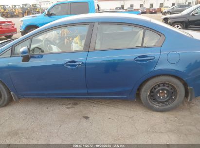 Lot #2996536139 2012 HONDA CIVIC SDN LX