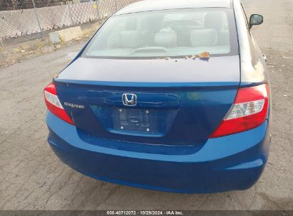 Lot #2996536139 2012 HONDA CIVIC SDN LX