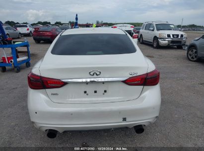 Lot #2990347315 2020 INFINITI Q50 LUXE AWD