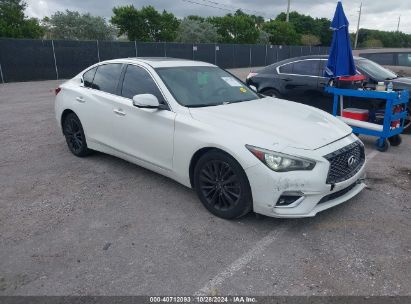 Lot #2990347315 2020 INFINITI Q50 LUXE AWD