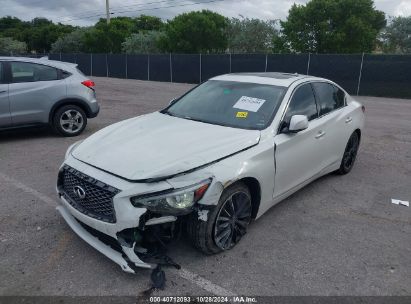 Lot #2990347315 2020 INFINITI Q50 LUXE AWD