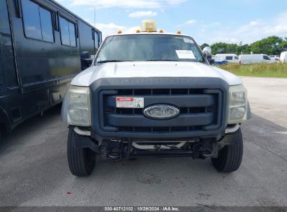 Lot #2990347312 2012 FORD F-450 CHASSIS XL