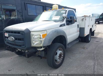 Lot #2990347312 2012 FORD F-450 CHASSIS XL