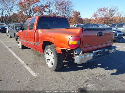 Lot #2991586581 2001 GMC SIERRA 1500 SLE