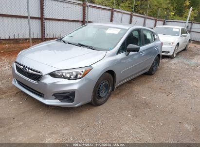 Lot #3035085236 2019 SUBARU IMPREZA 2.0I