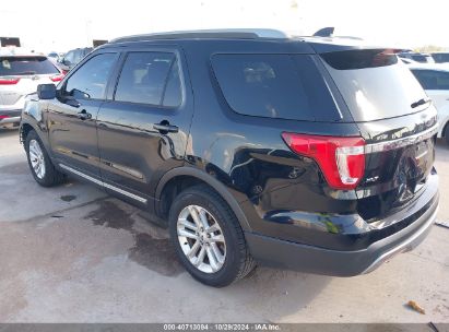 Lot #3035085230 2017 FORD EXPLORER XLT