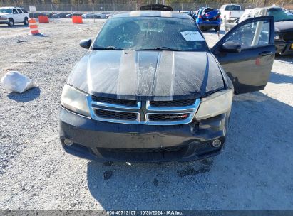 Lot #2990356933 2013 DODGE AVENGER SXT