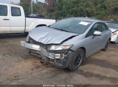 Lot #3035074761 2015 HONDA CIVIC LX