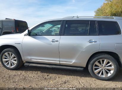 Lot #3005347487 2009 TOYOTA HIGHLANDER HYBRID