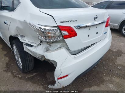 Lot #3042572655 2014 NISSAN SENTRA SL