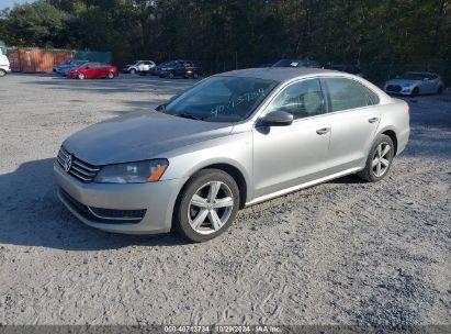 Lot #2995296199 2014 VOLKSWAGEN PASSAT 1.8T WOLFSBURG EDITION