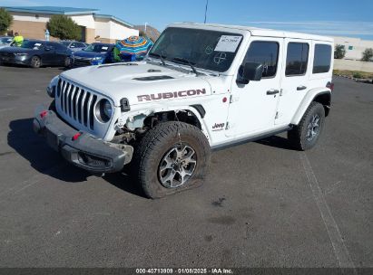 Lot #3051079566 2022 JEEP WRANGLER UNLIMITED RUBICON