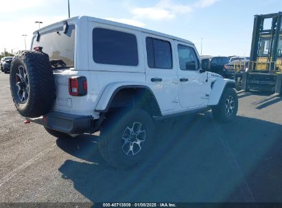 Lot #3051079566 2022 JEEP WRANGLER UNLIMITED RUBICON