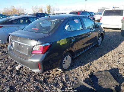 Lot #3056070380 2024 MITSUBISHI MIRAGE G4 ES