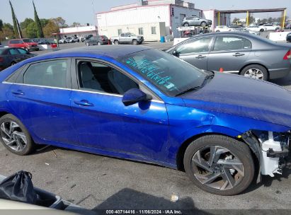 Lot #2992832631 2024 HYUNDAI ELANTRA HYBRID LIMITED