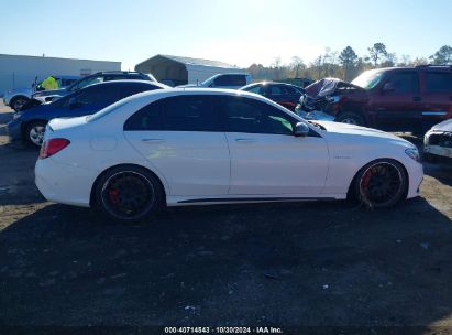 Lot #3021955622 2016 MERCEDES-BENZ AMG C 63 S