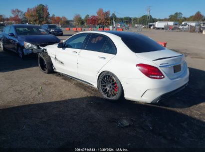 Lot #3021955622 2016 MERCEDES-BENZ AMG C 63 S