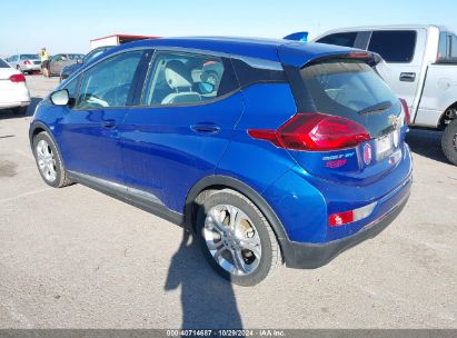 Lot #2997781250 2020 CHEVROLET BOLT EV FWD LT