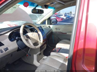 Lot #2996536104 2011 TOYOTA SIENNA XLE V6