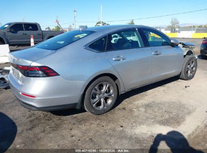 Lot #2978106822 2024 HONDA ACCORD EX