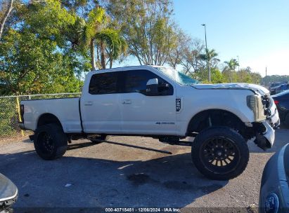 Lot #3040913371 2018 FORD F-250 LARIAT