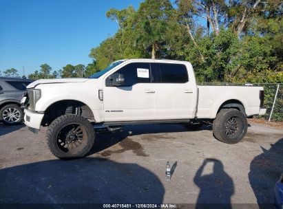 Lot #3040913371 2018 FORD F-250 LARIAT