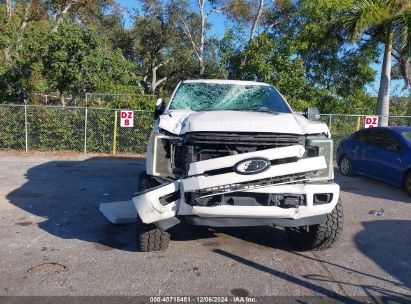 Lot #3040913371 2018 FORD F-250 LARIAT