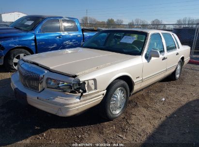 Lot #2995300956 1996 LINCOLN TOWN CAR CARTIER