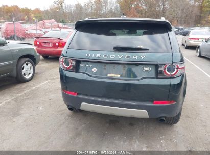 Lot #2996536096 2016 LAND ROVER DISCOVERY SPORT HSE