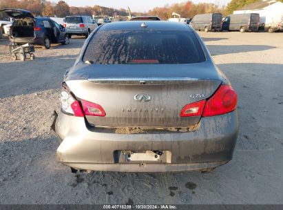 Lot #2995296205 2011 INFINITI G25X