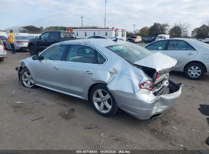 Lot #2995296186 2015 VOLKSWAGEN PASSAT 1.8T SE