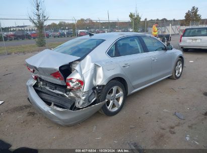 Lot #2995296186 2015 VOLKSWAGEN PASSAT 1.8T SE