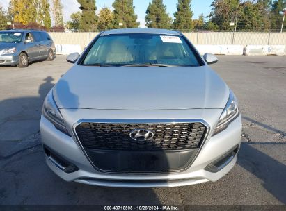 Lot #2992832621 2016 HYUNDAI SONATA HYBRID SE